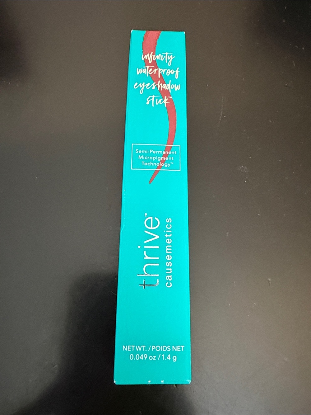 Thrive Causemetics Infinity Waterproof Eyeshadow Stick, color is Tai. New!